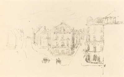 Trial Sketch: Grand Rue, Dieppe by James Abbott McNeill Whistler