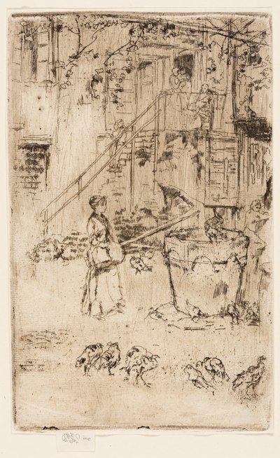 Turkeys by James Abbott McNeill Whistler