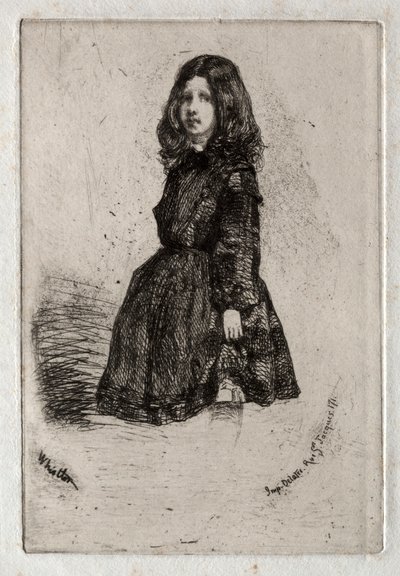 Twelve Etchings from Nature: Annie by James McNeill Whistler