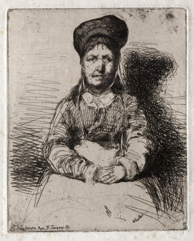 Twelve Etchings from Nature: The Tinsmith by James McNeill Whistler