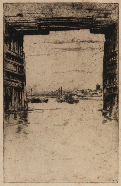 Under Old Battersea Bridge by James Abbott McNeill Whistler