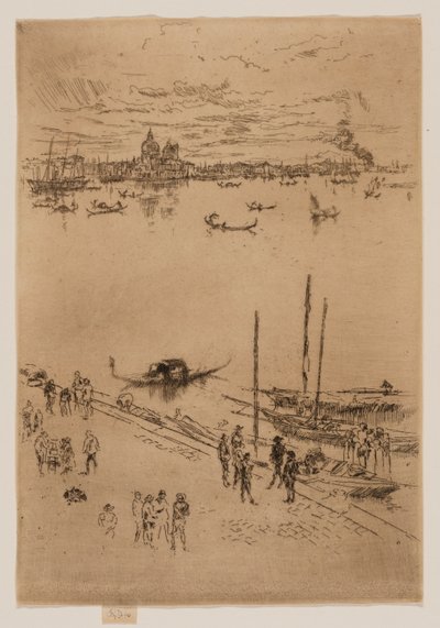 Upright Venice by James Abbott McNeill Whistler