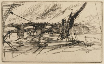 Vauxhall Bridge by James Abbott McNeill Whistler