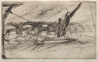 Vauxhall Bridge by James McNeill Whistler