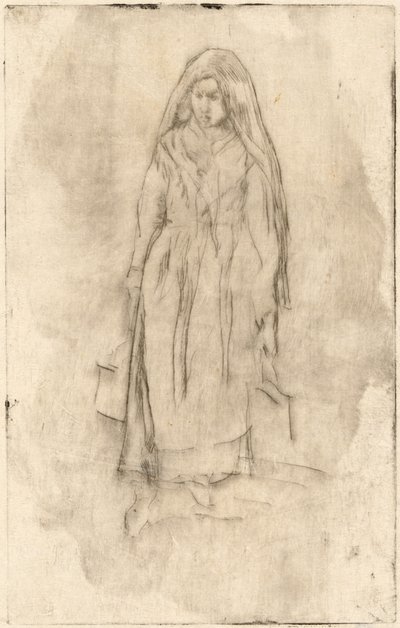 Venetian Water-Carrier by James Abbott McNeill Whistler