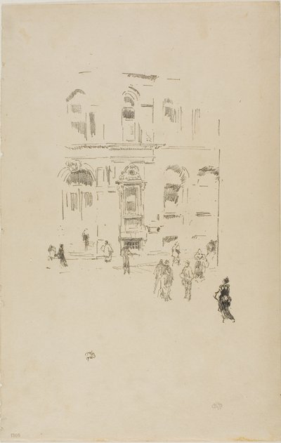 Victoria Club by James Abbott McNeill Whistler