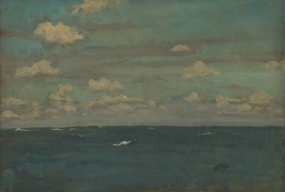 Violet and Silver—The Deep Sea by James McNeill Whistler