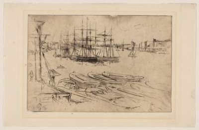 Wapping - The Pool by James Abbott McNeill Whistler