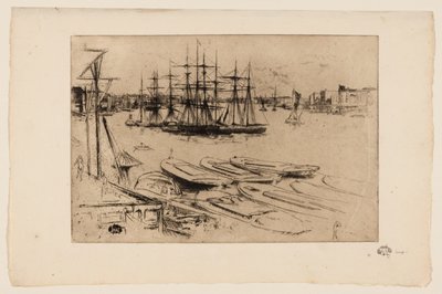 Wapping - The Pool by James Abbott McNeill Whistler