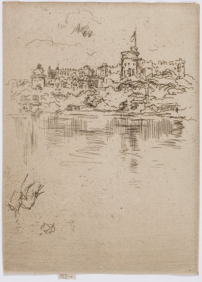 Windsor Castle by James Abbott McNeill Whistler