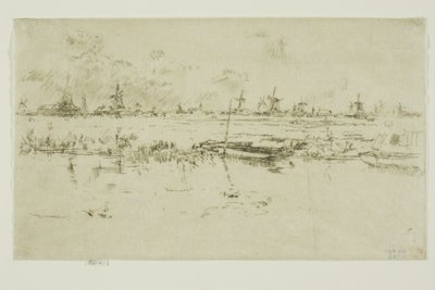 Zaandam by James Abbott McNeill Whistler
