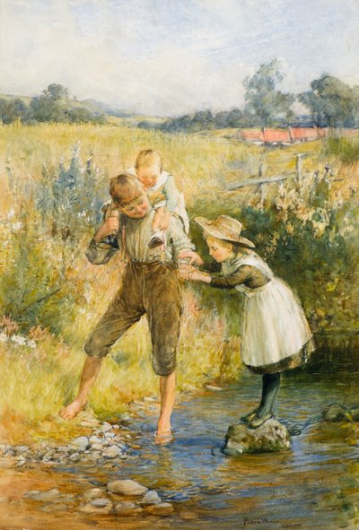 Crossing the Burn by James Michael Brown