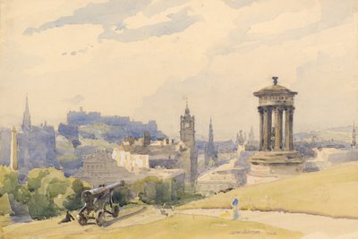 Edinburgh from Calton Hill by James Paterson