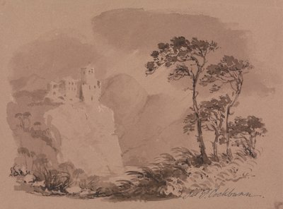 Italianate Landscape by James Pattison Cockburn