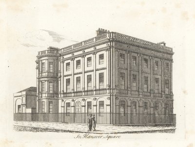 Harewood House, Hanover Square, London by James Peller Malcolm