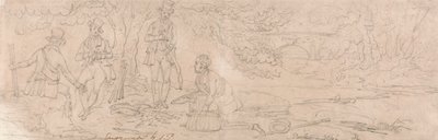 Anglers Packing Up by James Pollard