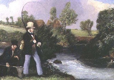 Fishing Scene by James Pollard