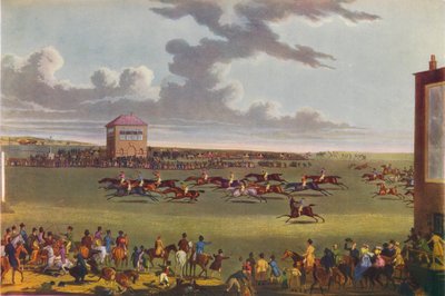 Newmarket Races, 1909 by James Pollard