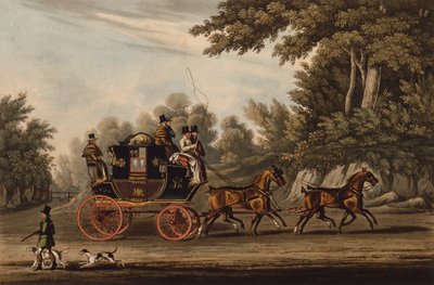 Royal Mail Coach by James Pollard