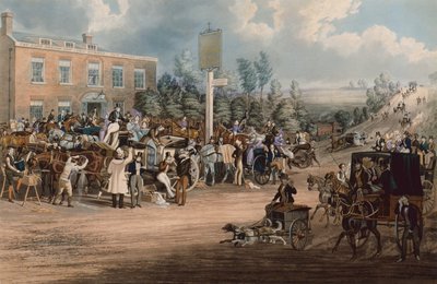 The Lord Nelson Inn, Cheam by James Pollard