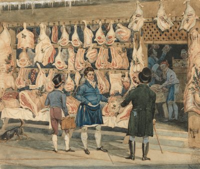 The Meat Market by James Pollard