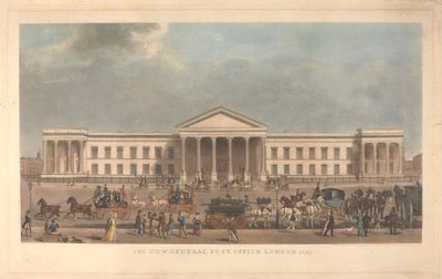 The New General Post Office, London by James Pollard