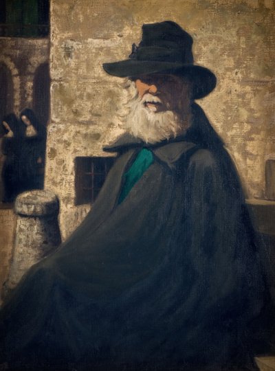 An Old Beggar, 1930 by James Pryde
