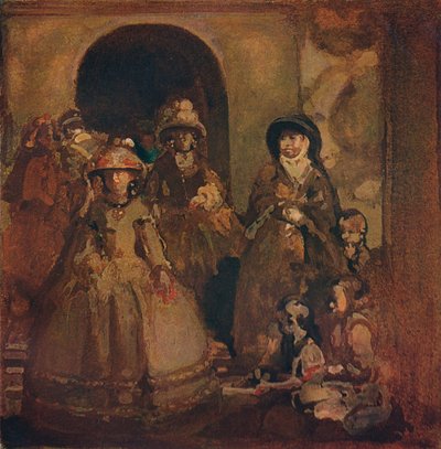 La Demimondaine by James Pryde