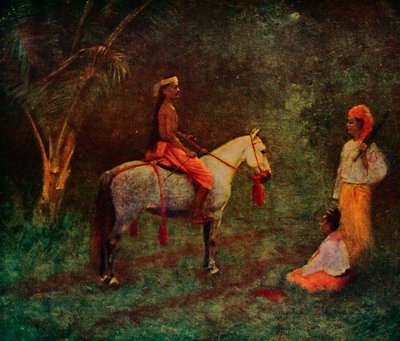 A Burmese Horseman by James Raeburn Middleton