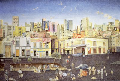 Hairdresser in the Plaza Roldan, 2001 by James Reeve