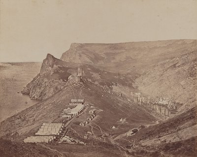 Fortification above Balaclava Harbor by James Robertson