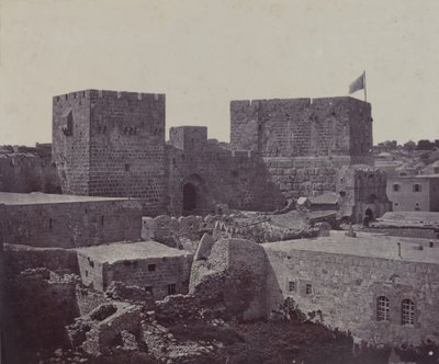 Jerusalem - Section of Old City by James Robertson