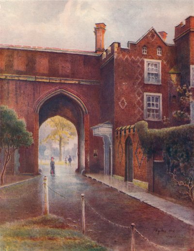 Gateway of Richmond Palace, 1910, 1914 by James S Ogilvy