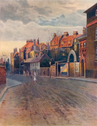 Petersham Road, Richmond, c1904 by James S Ogilvy