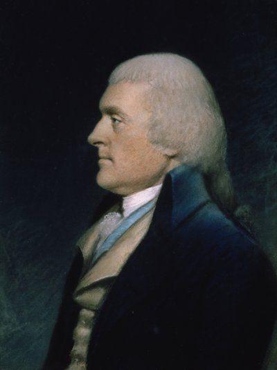 Thomas Jefferson (1743-1826) c.1797 by James Sharples