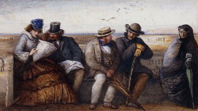 Seaside Gossips by James Smetham