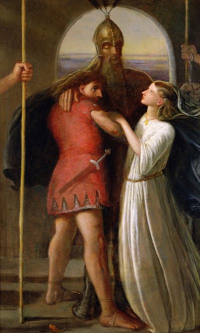 The Death of Earl Siward by James Smetham