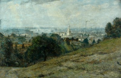 View from Greenwich Hill by James Stevens Hill