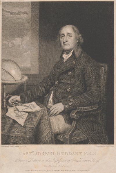 Captain Joseph Huddart by James Stow