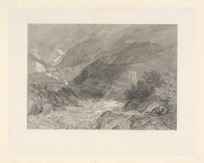 Llanthony, Monmouthshire by James T. Willmore