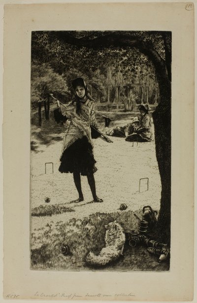 Croquet by James Tissot
