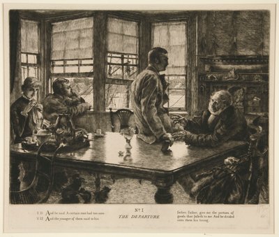 The Departure by James Tissot