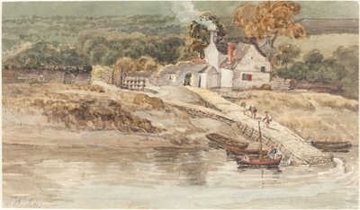 Landing Place near Tintern Abbey by James Ward