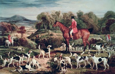 Ralph Lambton and His Hounds by James Ward