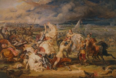 Study for the Battle near Boston by James Ward