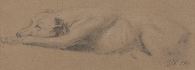 Study of a Sleeping Dog by James Ward