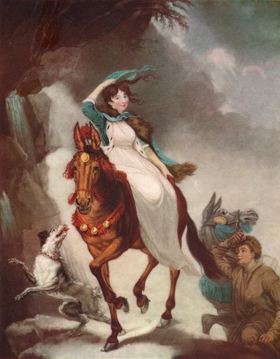 The Alpine Traveller, 1804 by James Ward