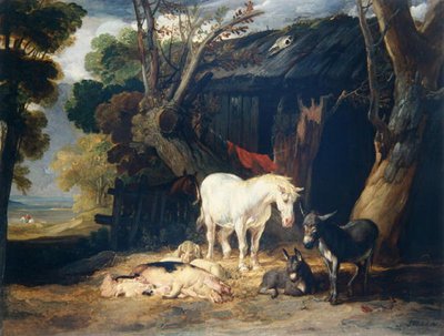 The Farmyard by James Ward