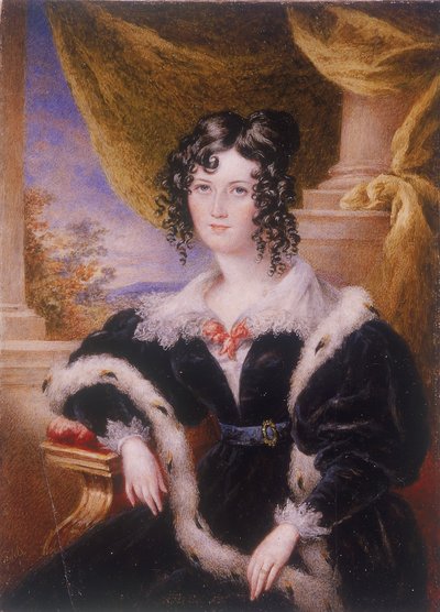 Mary Ann Paton, 1831 by James Warren Childe