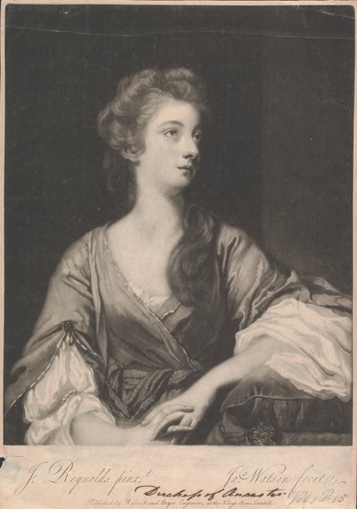 Miss Elizabeth Greenway by James Watson
